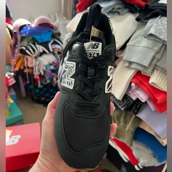 New Balance Zebra Print Sneakers - Picture 3 of 15